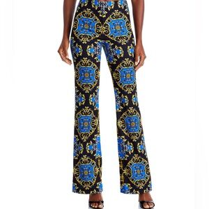 Alice and Olivia Teeny Printed Flared Pants Size 4